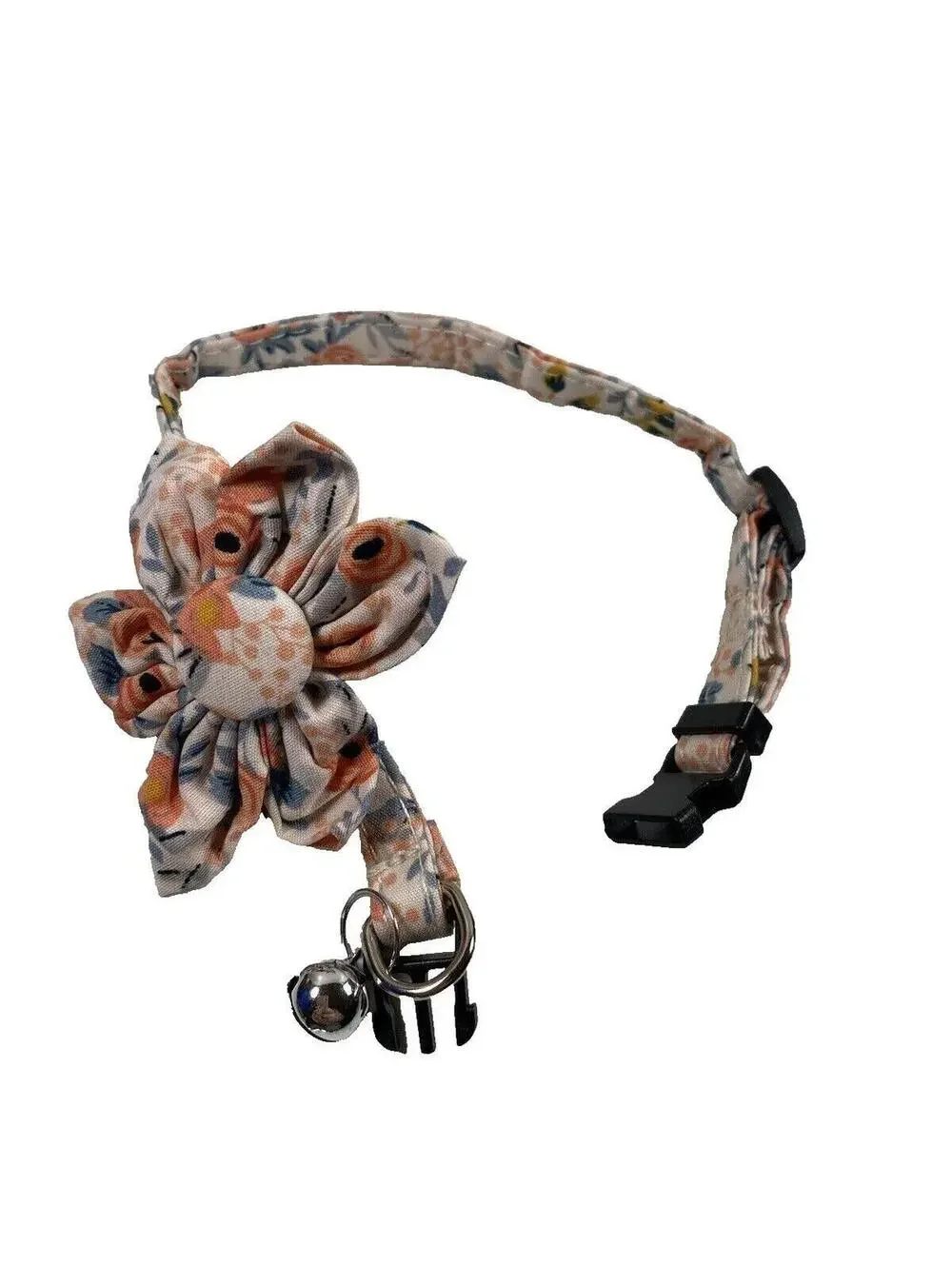 Dog Collar Adjustable Floral Design New Durable Comfortable